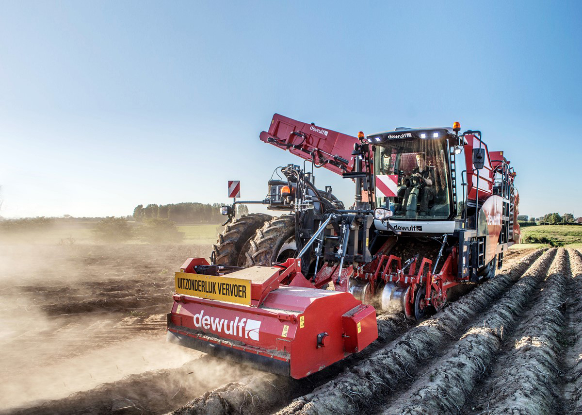 Distribución de maquinaria agrícola de Dewulf Maquinaria agrícola de Dewulf.