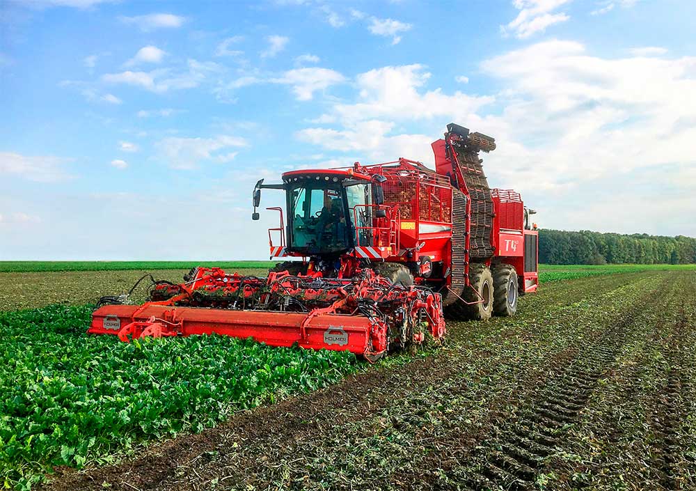 Distribución de maquinaria agrícola de Holmer Maquinaria agrícola de Holmer